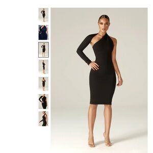 Alieva black cocktail dress